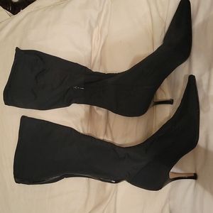 White house black market size 10 heeled boots
